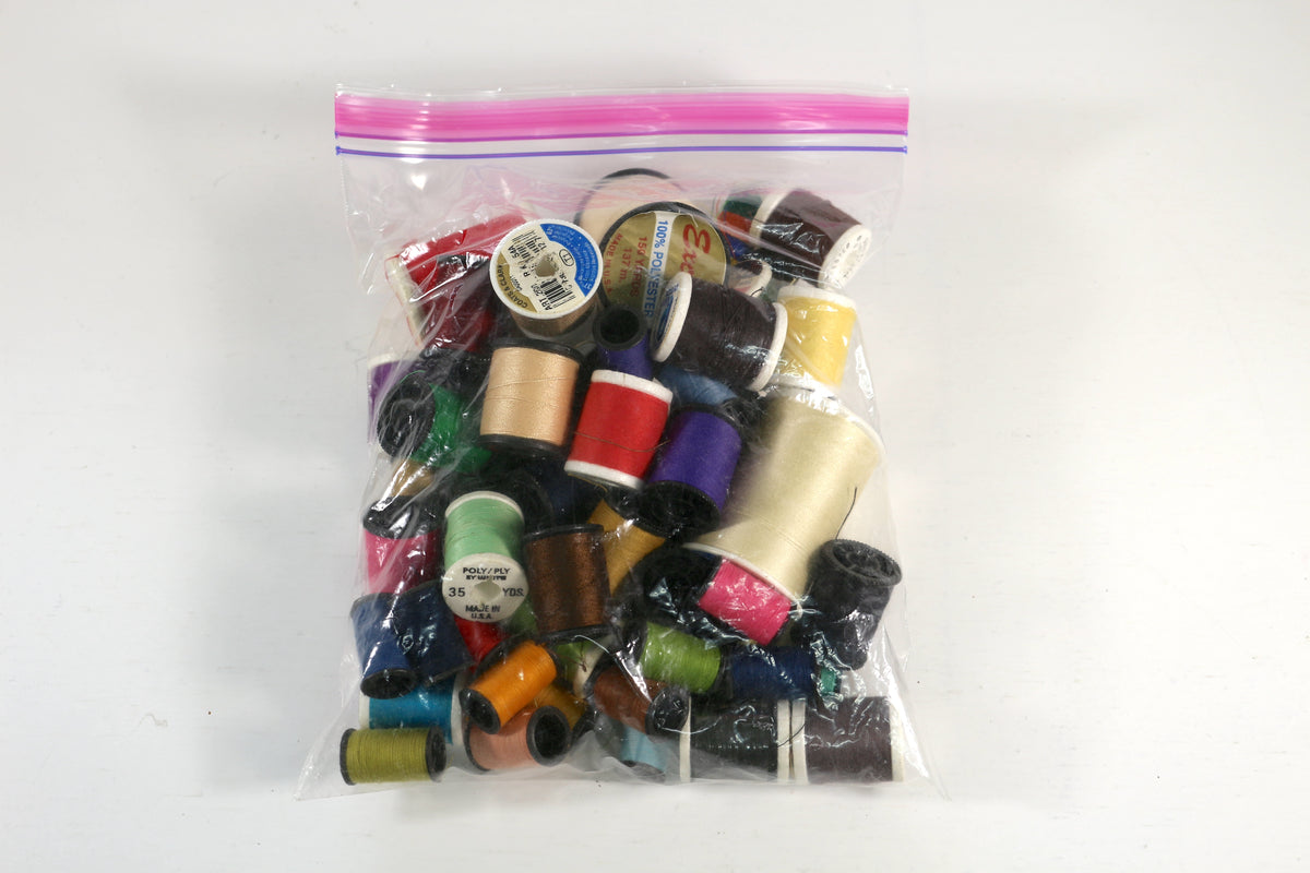 Paper Bundle Thread Mixed Thread Spool Bundle – Sewing & Craft Thread Lot – Makeropolis