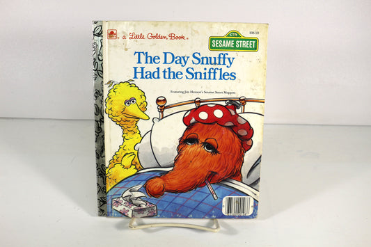 Little Golden Book — The Day Snuffy Had The Sniffles