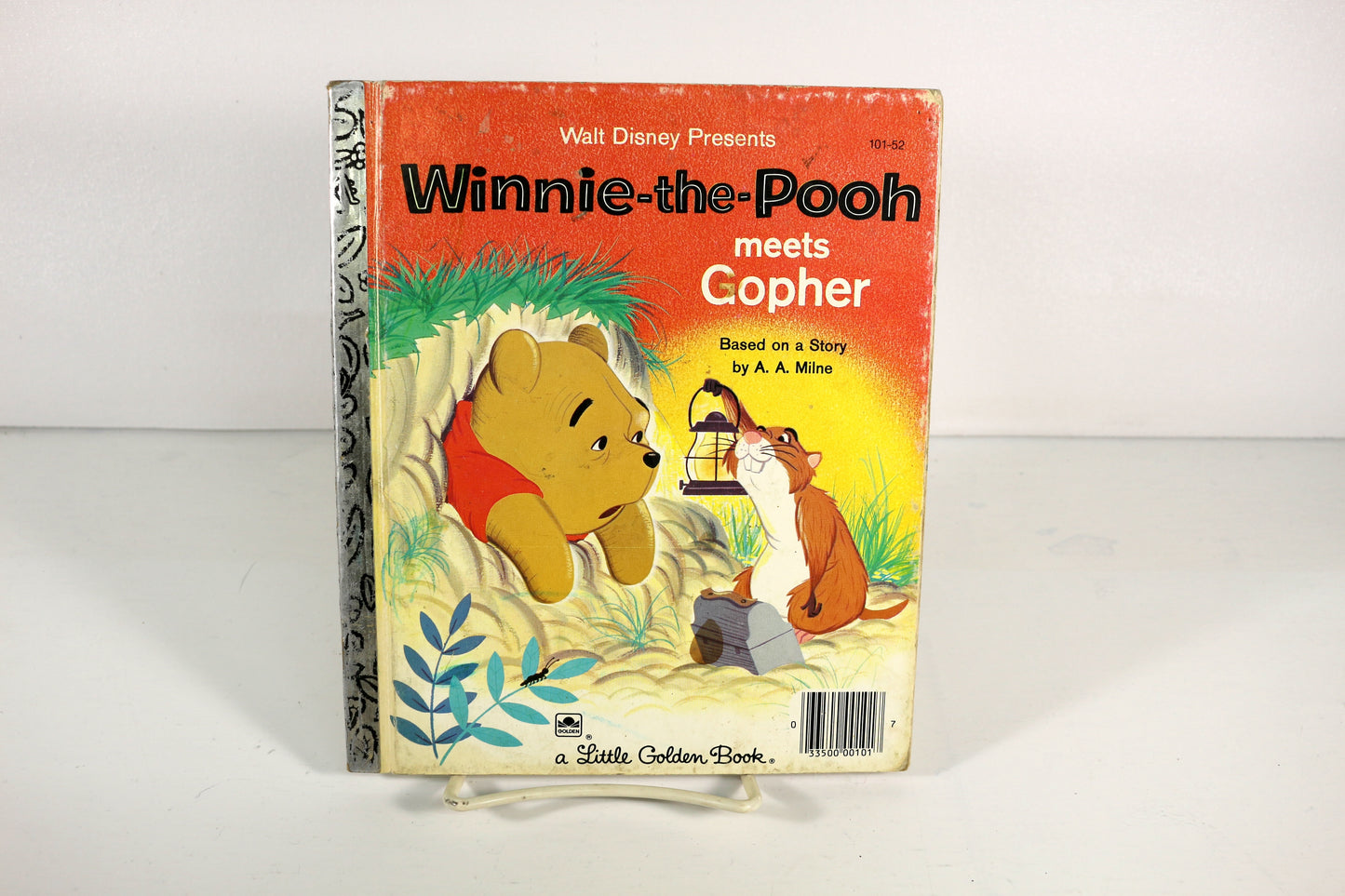 Little Golden Book —Winnie the Pooh meets Gopher