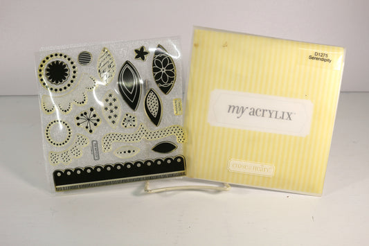 My Acrylic Stamp Set – Serendipity - Paper Craft & Mixed Media Use