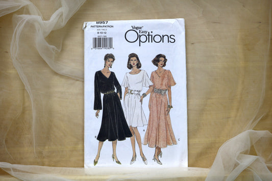 Vogue 8957 Misses Dress Sewing Pattern size 8-12