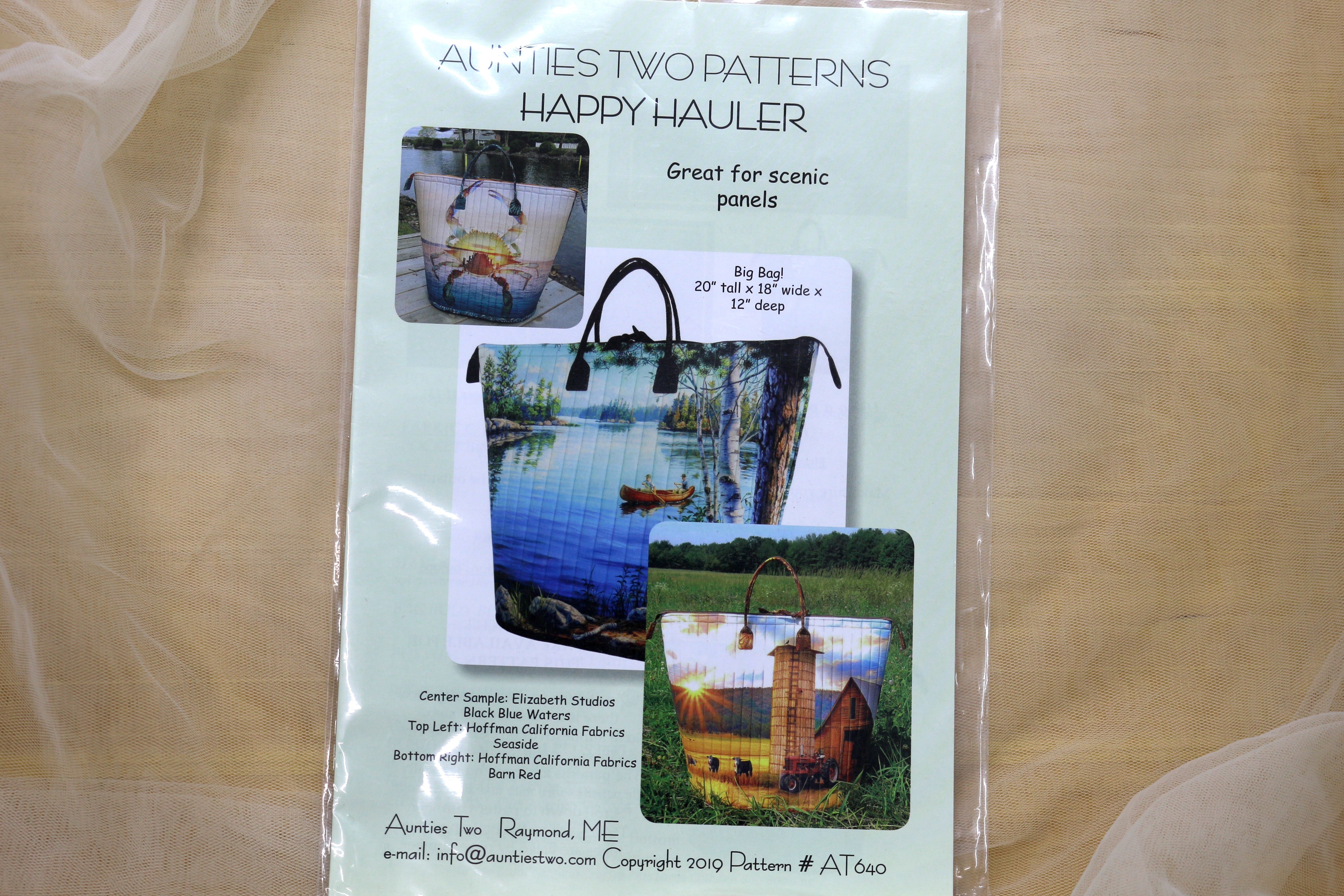 Aunties Two Patterns Happy Haulers Sewing Pattern – Makeropolis