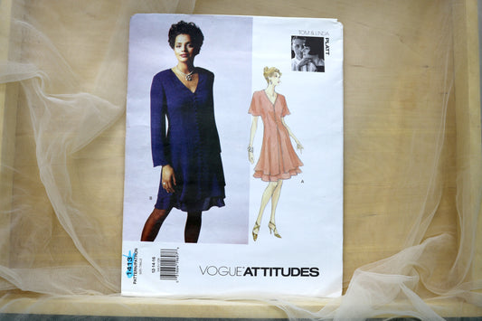Vogue 1413 Misses Dress Sewing Pattern size 12-16