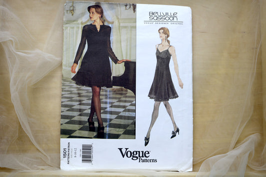 Vogue 1501 Misses Dress Sewing Pattern size 8-12