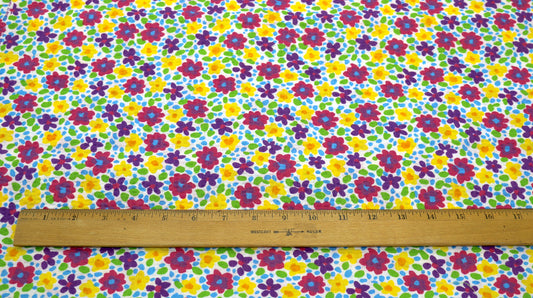 Seer Sucker Floral Cotton Fabric 44" x 2 yards– Sewing & Creative Projects