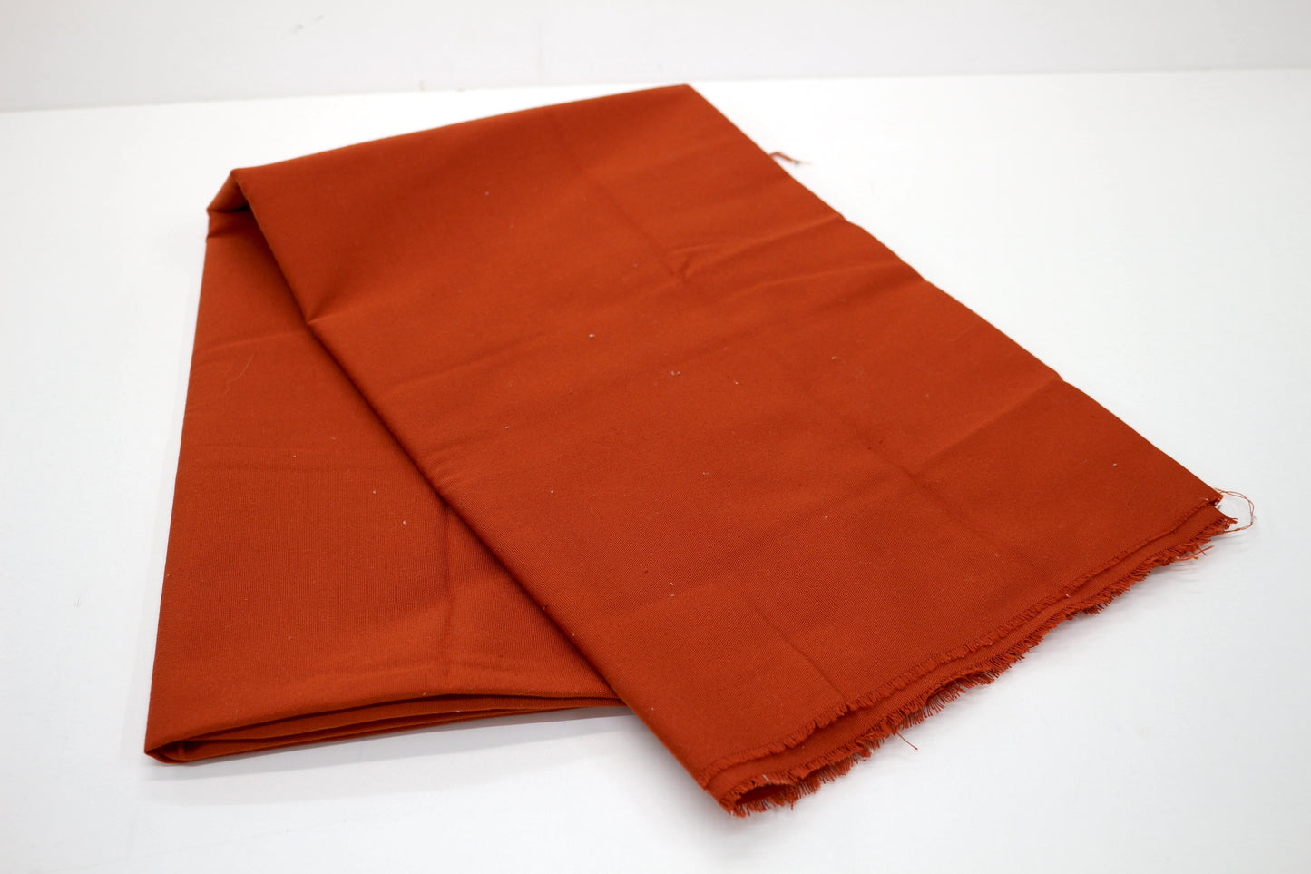 Burnt Orange Woven Cotton Fabric 61"x 1 yards  Sewing & Creative Projects