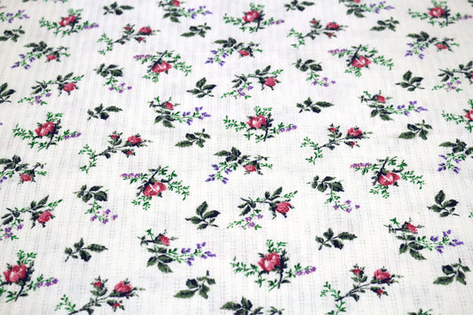 Knit Rose Cotton Fabric 60 x 1 yd  - Sewing & Creative Projects