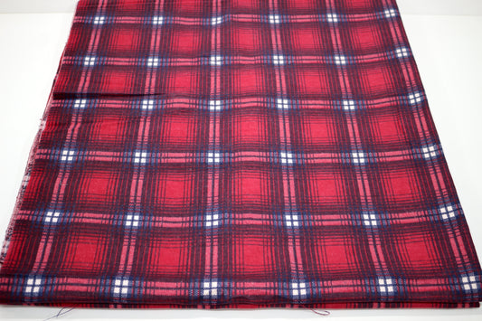 Vintage Cotton Flannel 43" x 4.75 yds Cotton Fabric  - Sewing & Creative Projects