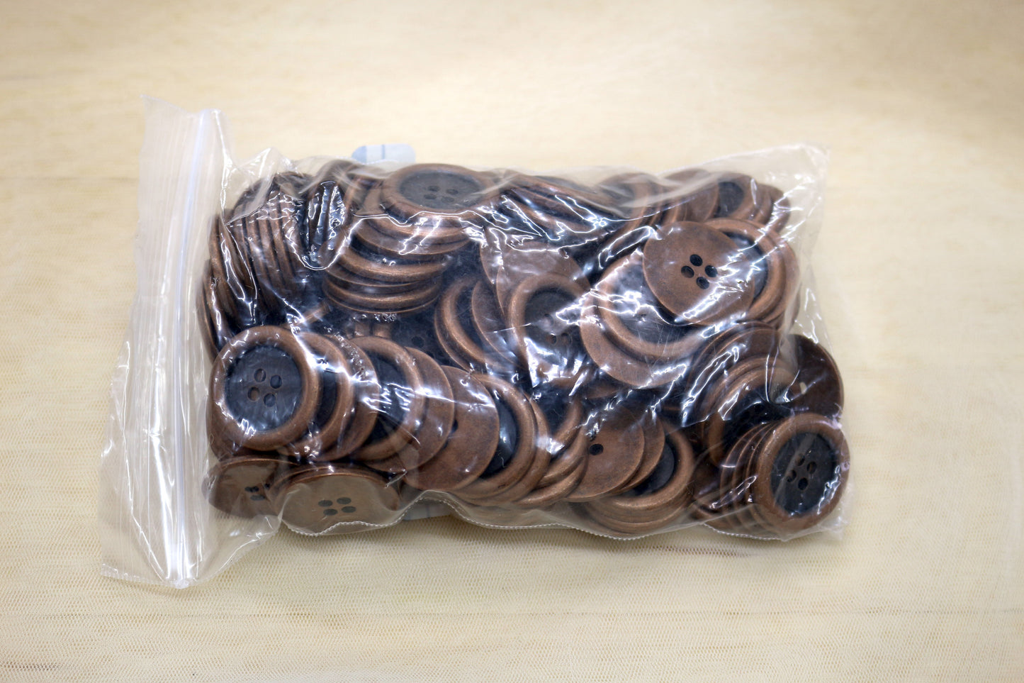Copper Two-Tone Buttons – 2 Pound Bulk Lot