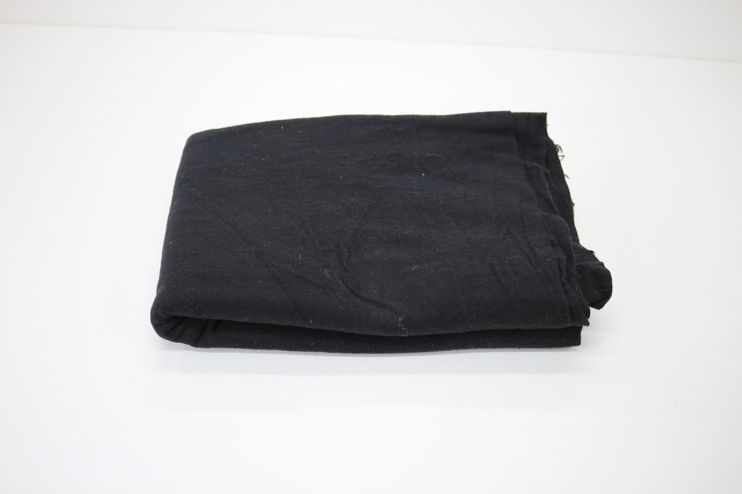 Black Flannel Cotton Fabric 42" x 1.5yds  - Sewing & Creative Projects