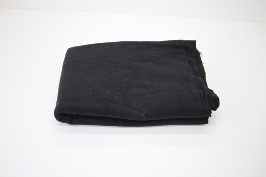 Black Flannel Cotton Fabric 42" x 1.5yds  - Sewing & Creative Projects