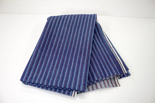 Jean with Unique Stitching Cotton Fabric 61" x 1.5 yds  - Sewing & Creative Projects