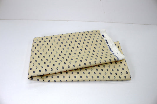 Beige Eye Design Cotton Fabric 55" x 1.5 yds  - Sewing & Creative Projects