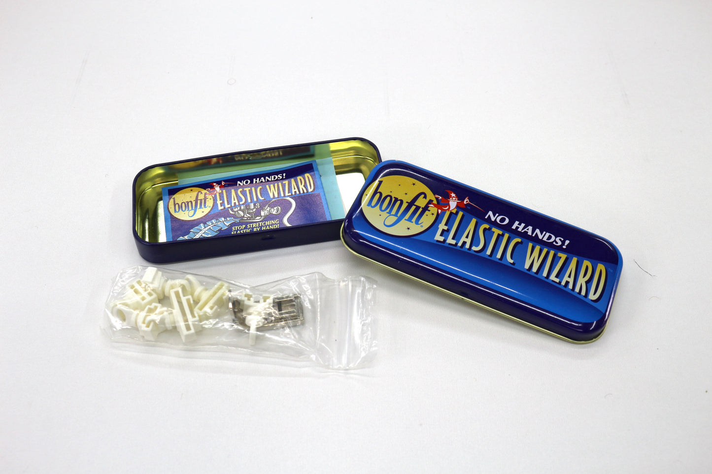 Bonfit Elastic Wizard Tool Kit | No Hands Elastic Threading Tool | Sewing Notions