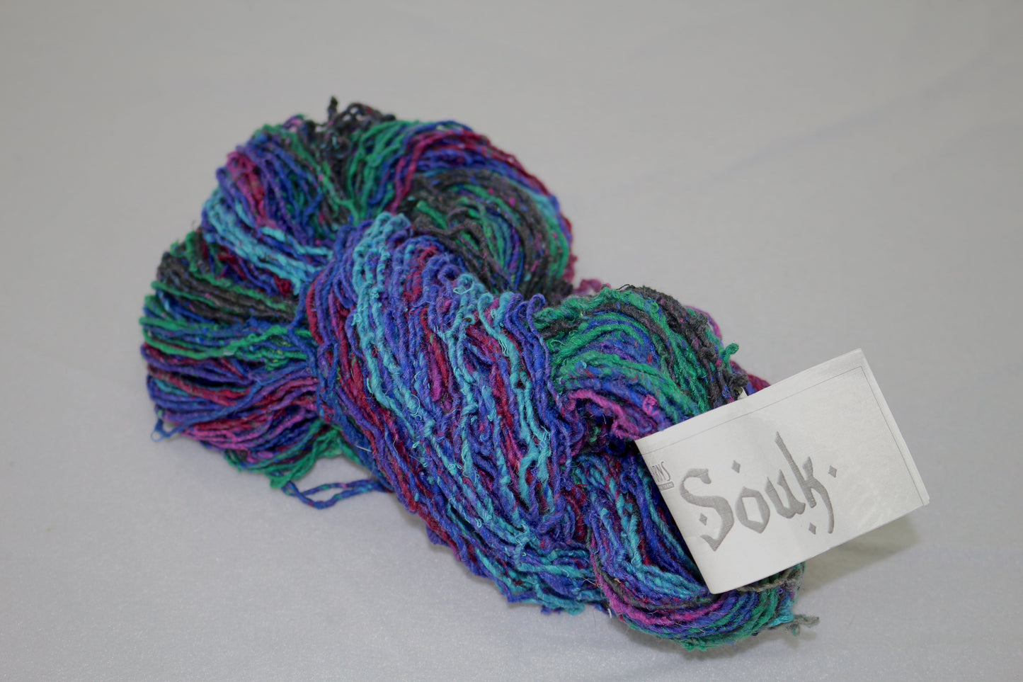 Cascade Yarns Souk – Silk Wool Blend Yarn – Multicolor Textured