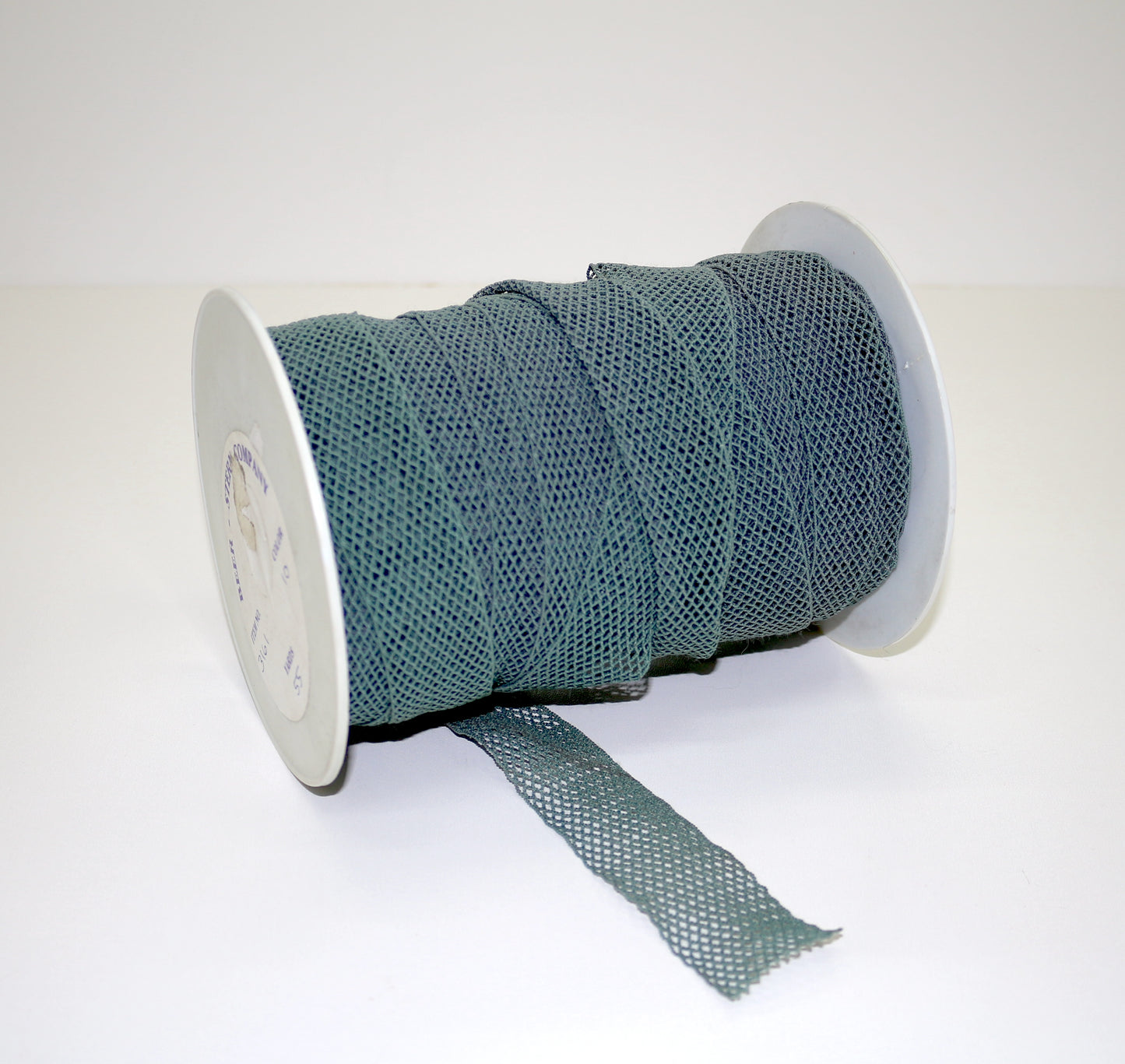Sage Green Stretch Netting Trim on Roll – Vintage Mesh Embellishment