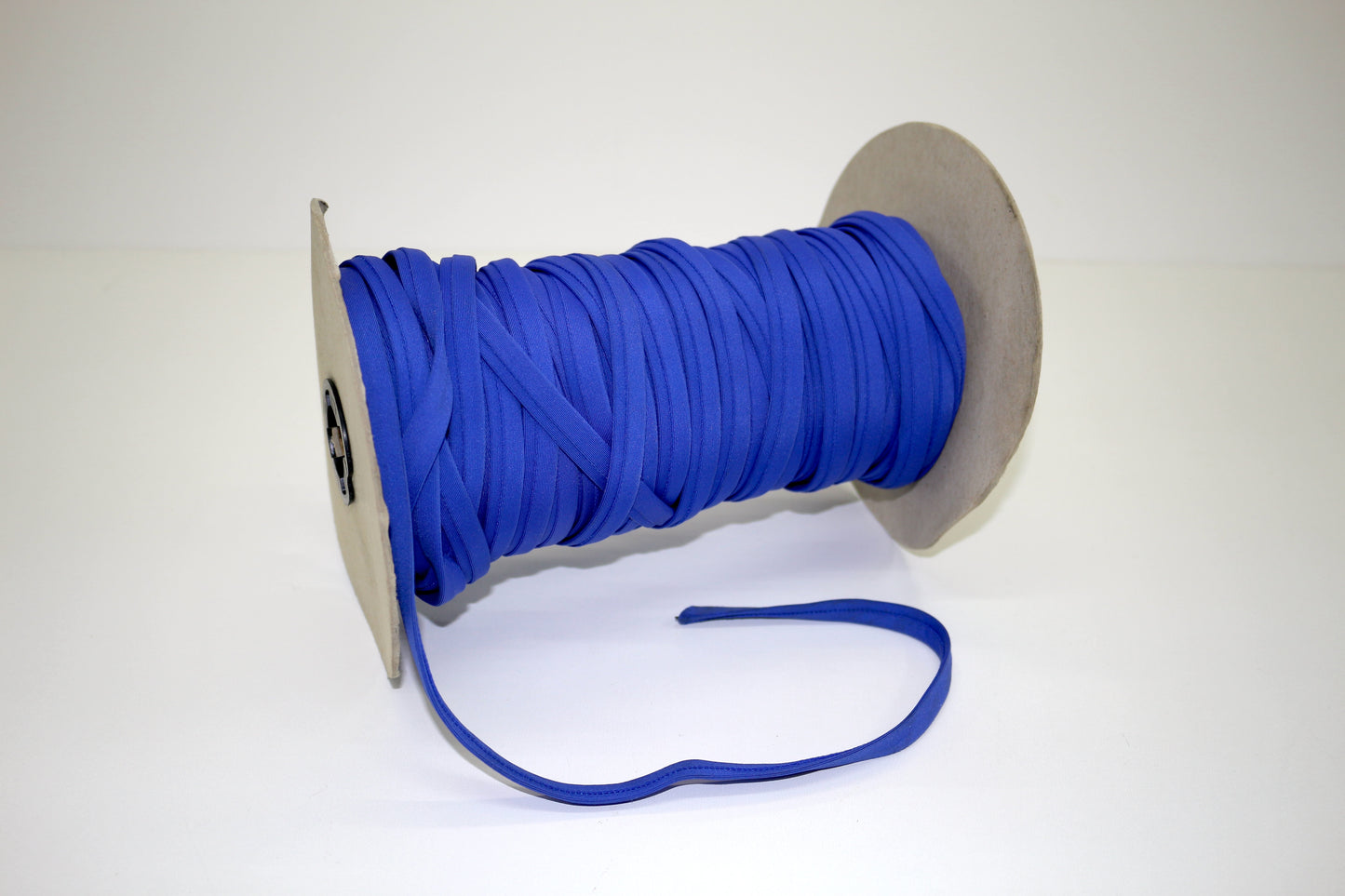 Blue Nylon Stretch Trim on Roll – Elastic Binding Tape – Sewing & Lingerie Trim