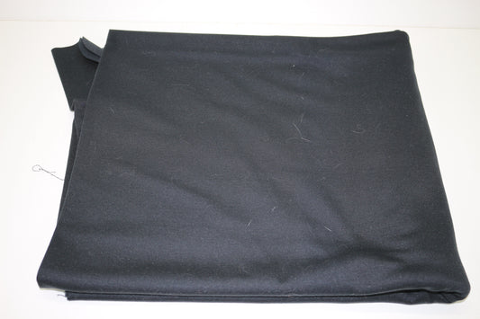 Black Heavy Knit Fabric - 2 Way Stretch - 58" x 1.25y
