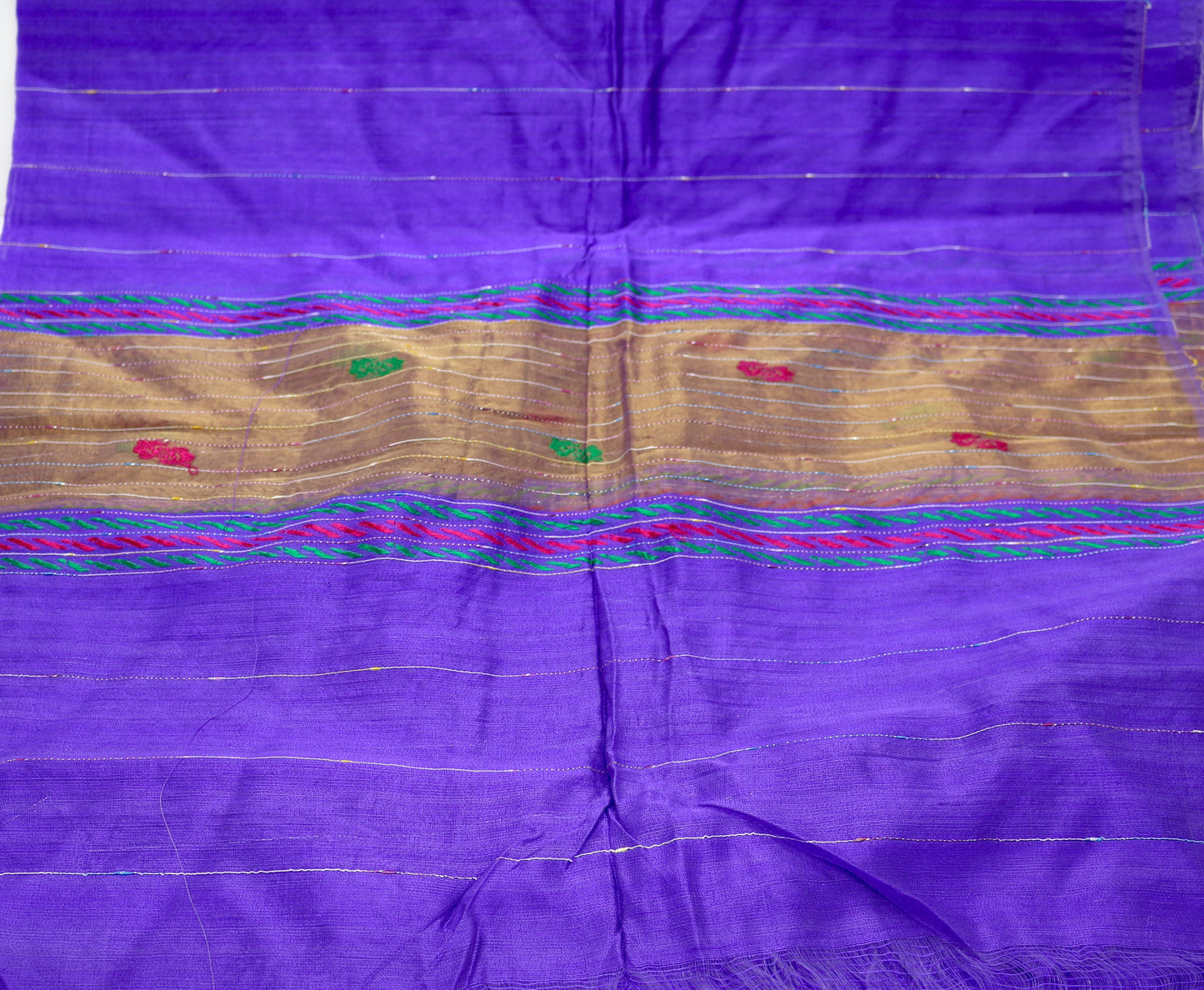 Thin Purple Fanciful Fabric 41" x 2.25y