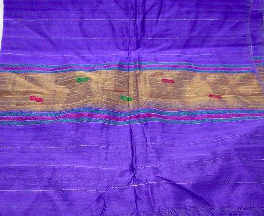 Thin Purple Fanciful Fabric 41" x 2.25y