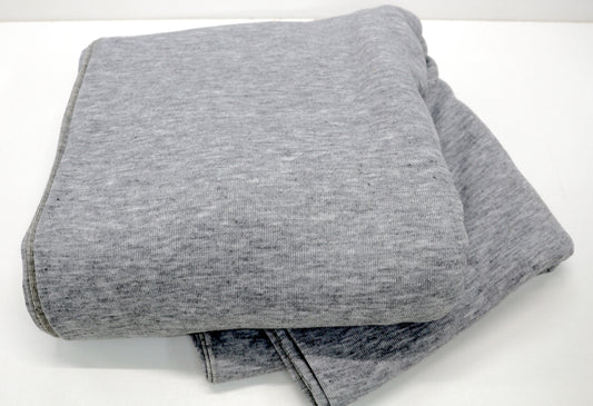 Gray Rib Knit Fabric 22" x 8.5 yds