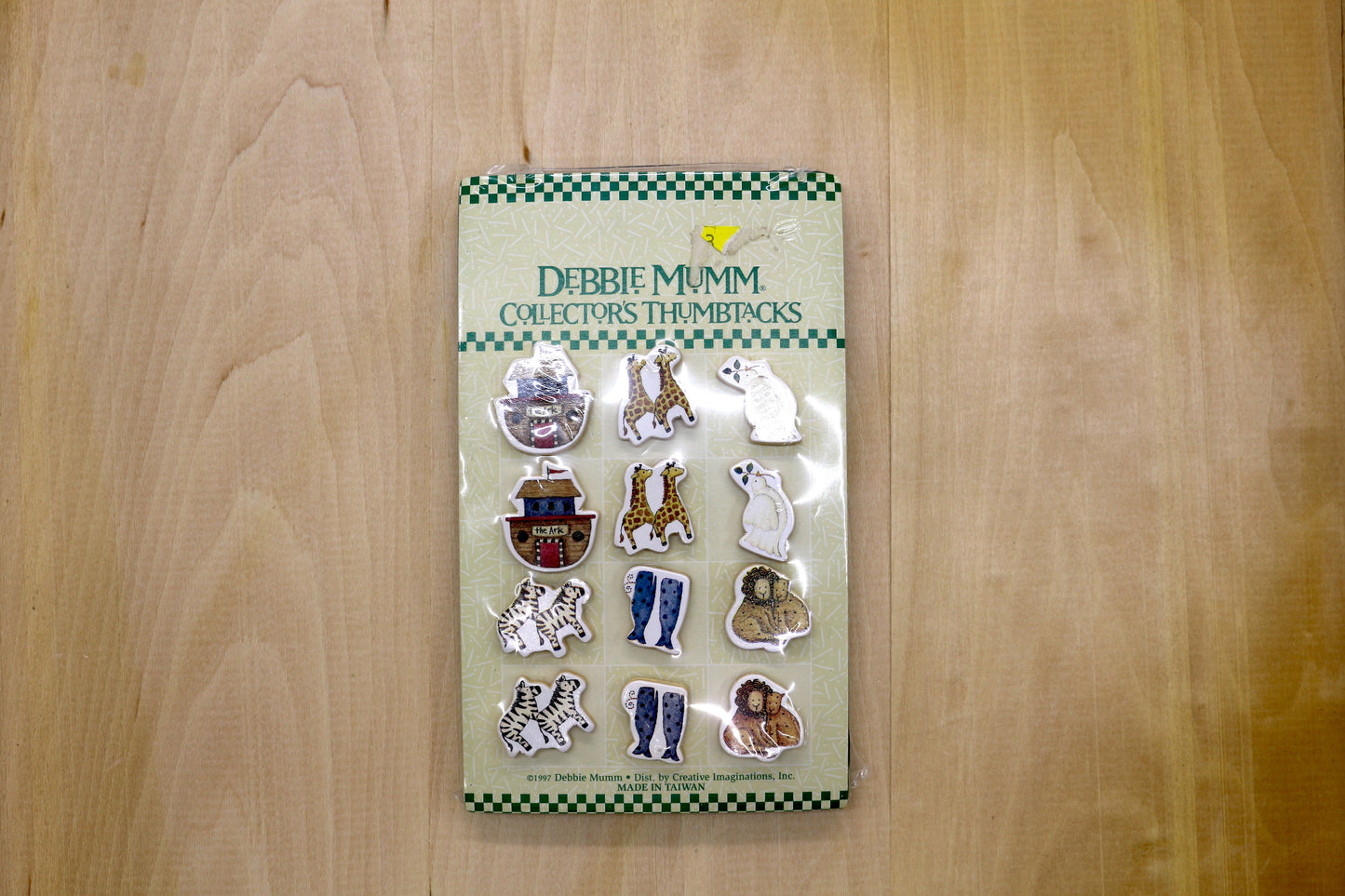 Debbie Mumm Collector Thumbtacks Noahs Ark