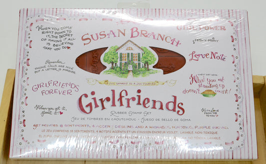 Susan Branch Girlfriends Rubber Stamp Set