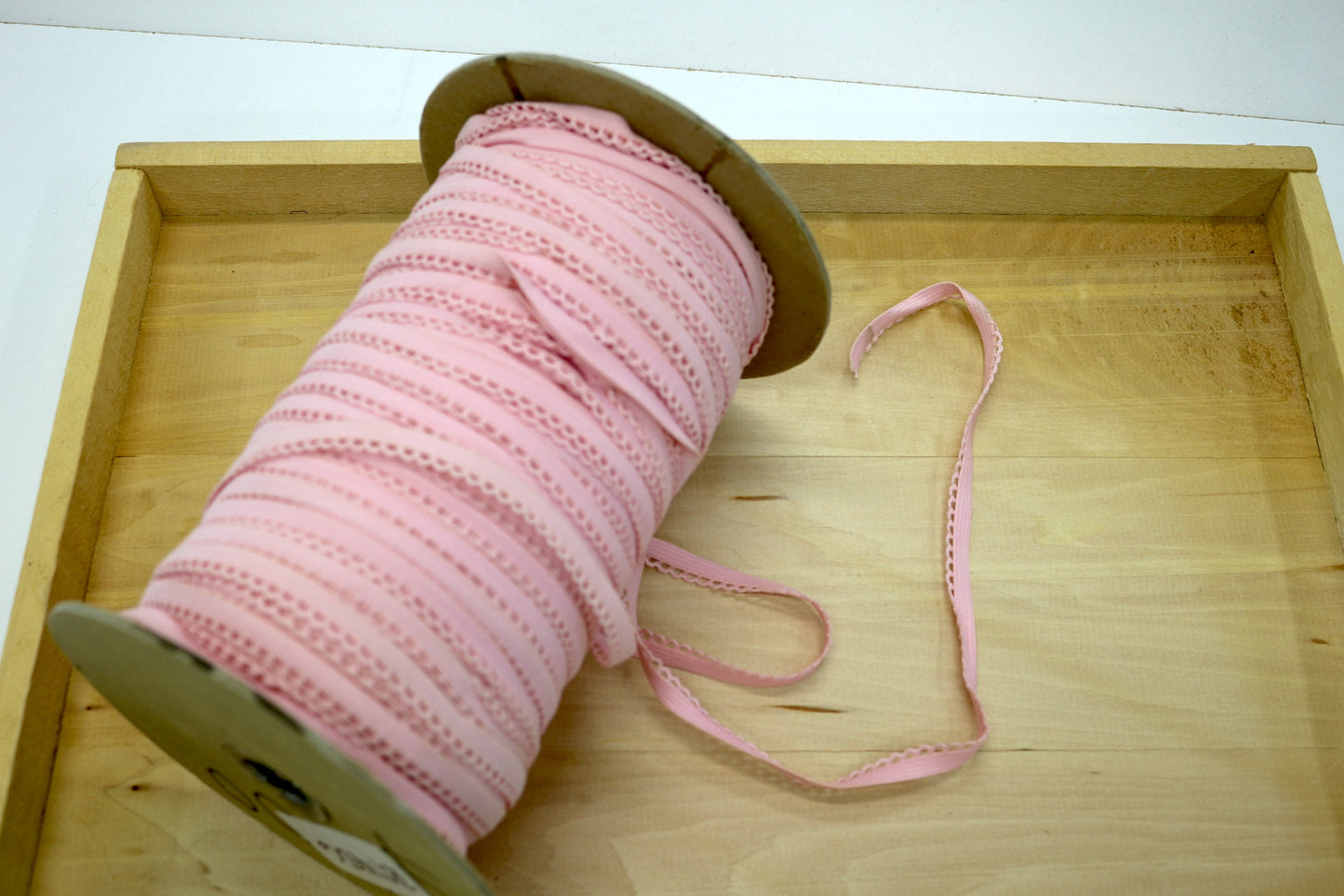 Pink Elastic on a Roll .25" wide