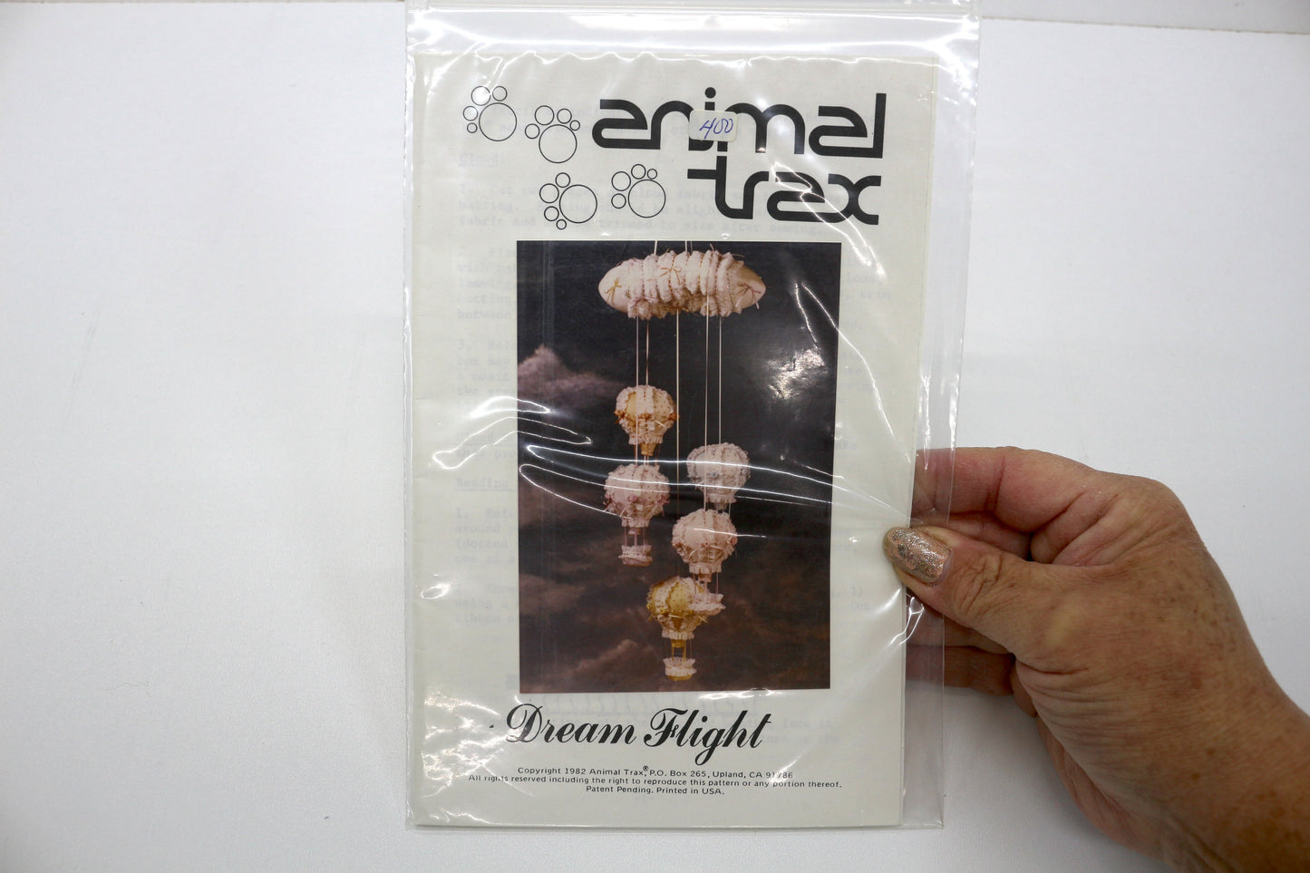 Animal Trax Sewing Pattern - Dream Flight