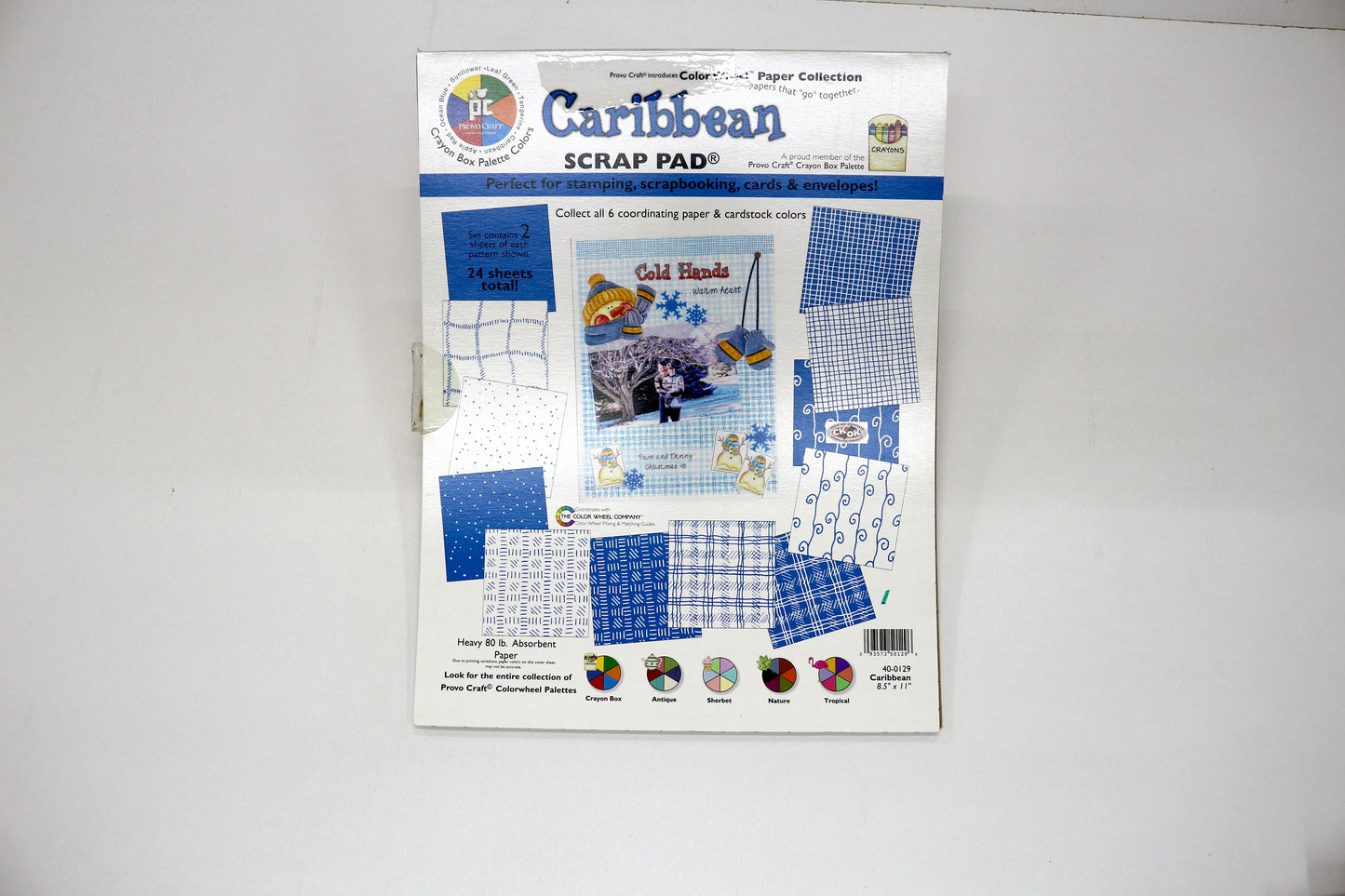 Provo Craft Scrap Pad Colors, Choose your color