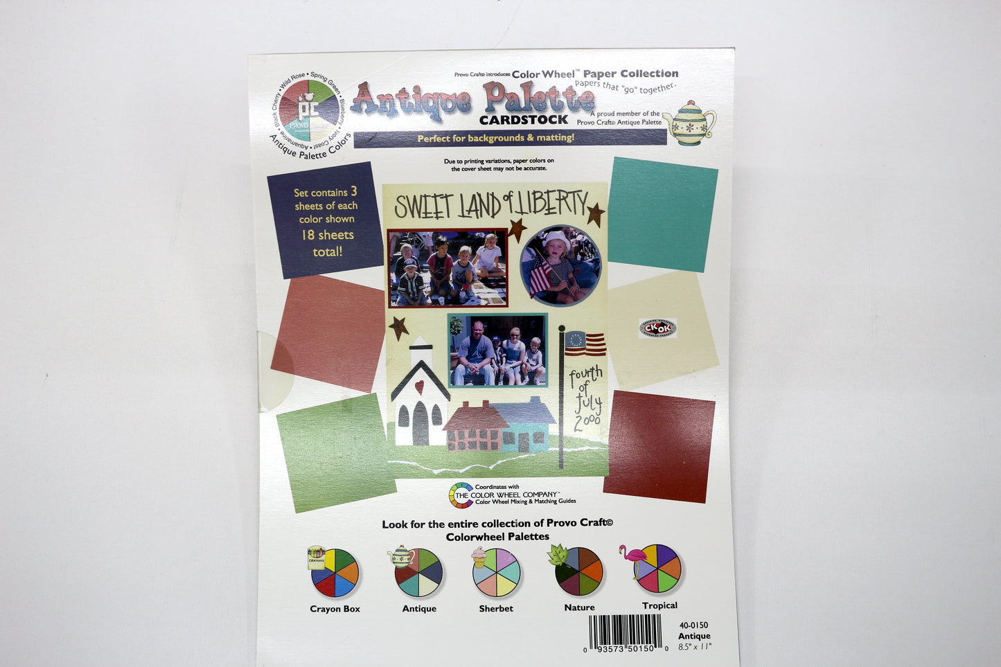 Provo Craft Scrap Pad Colors, Choose your color