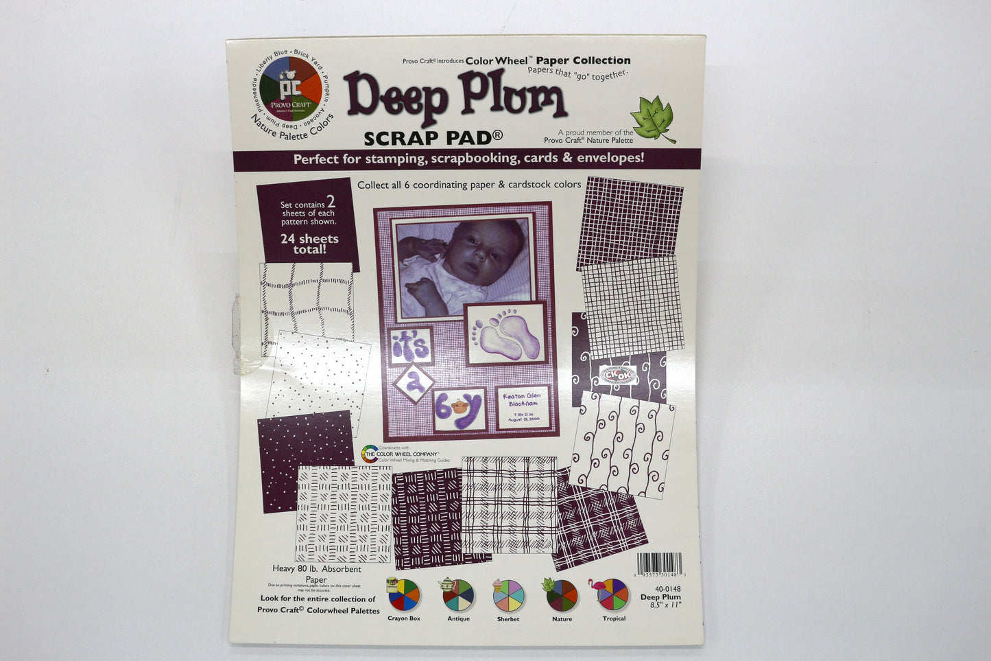 Provo Craft Scrap Pad Colors, Choose your color