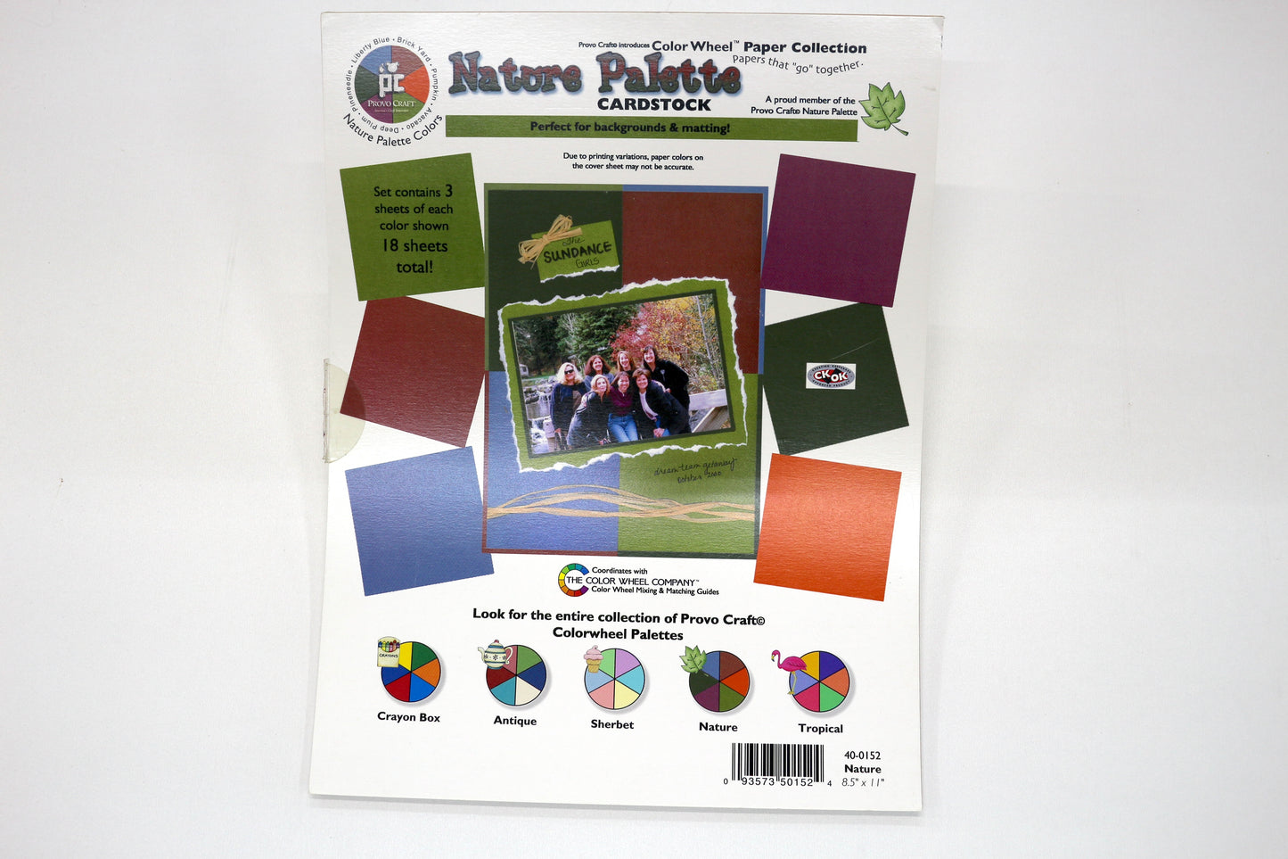 Provo Craft Scrap Pad Colors, Choose your color