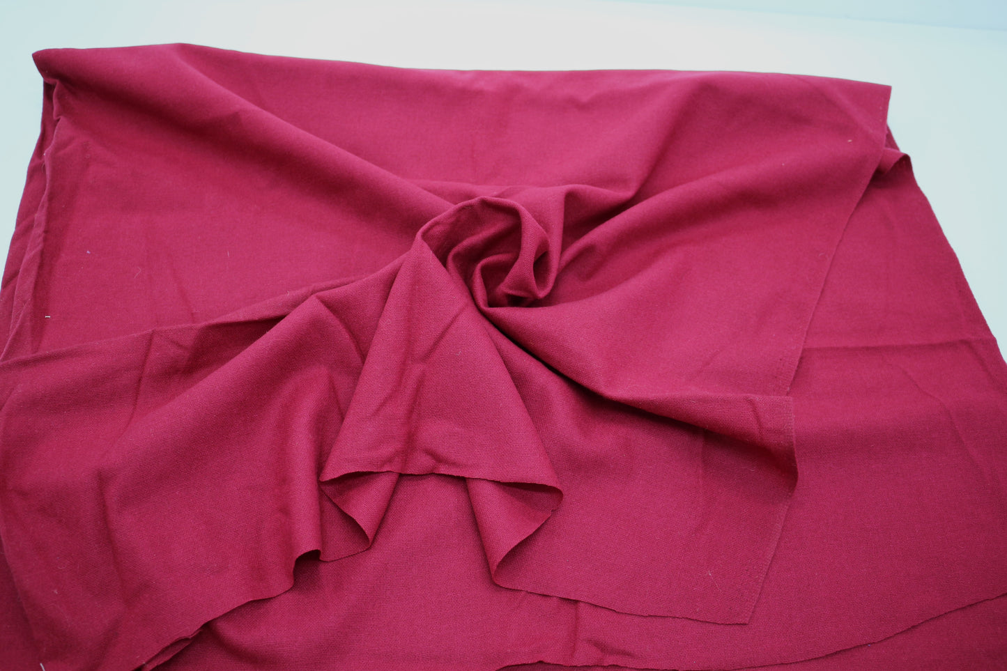 Maroon Wool Blend  Fabric 46" x 1.25 yds