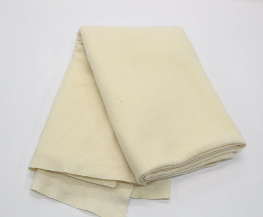 Antique White Wool Blend Fabric 56" x 1.25 yds