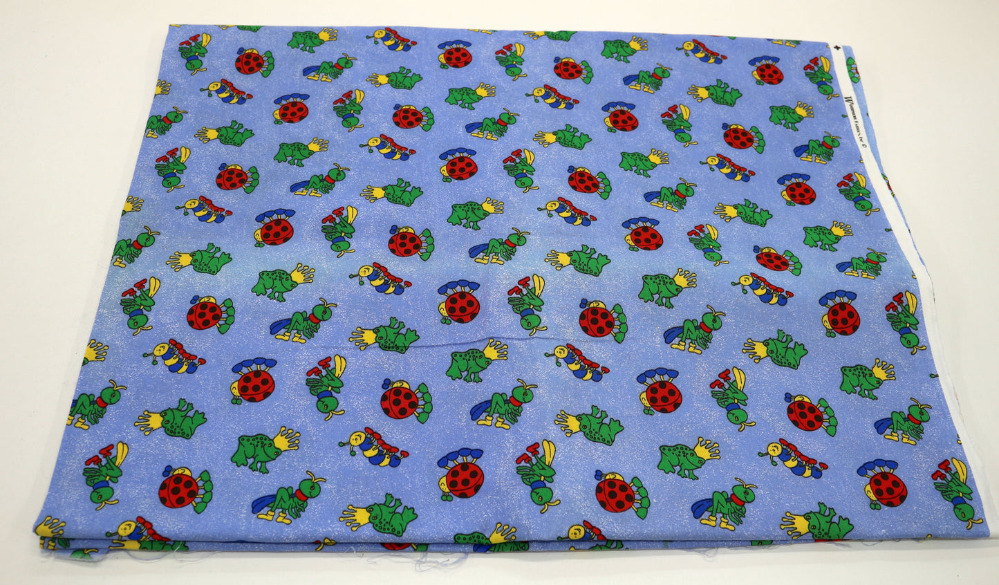 Bugs Living Life Cotton Fabric 45" x 3.75 yds