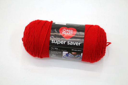 Red Heart - Cherry Red 7oz Yarn