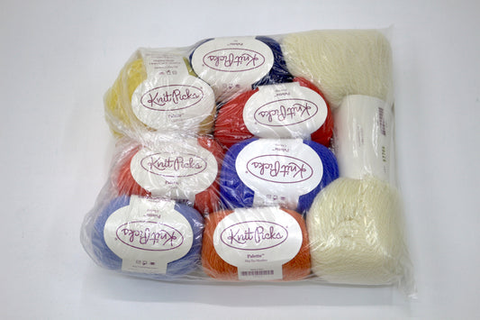 Knit Picks Clock Tams  Kit
