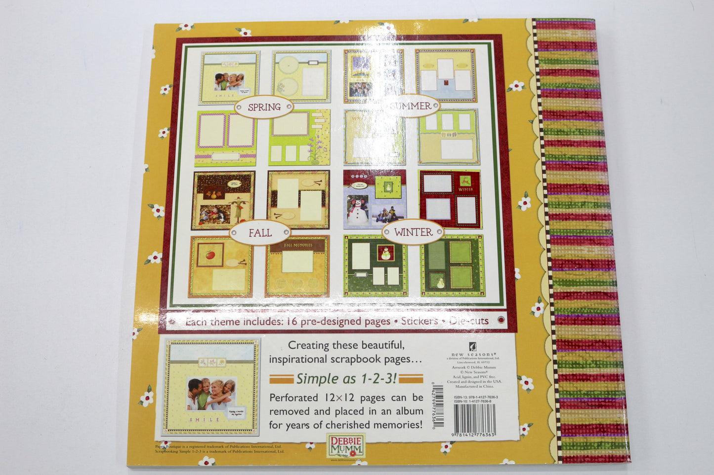 12" x 12" Debbie Mumm OR Holiday Slab