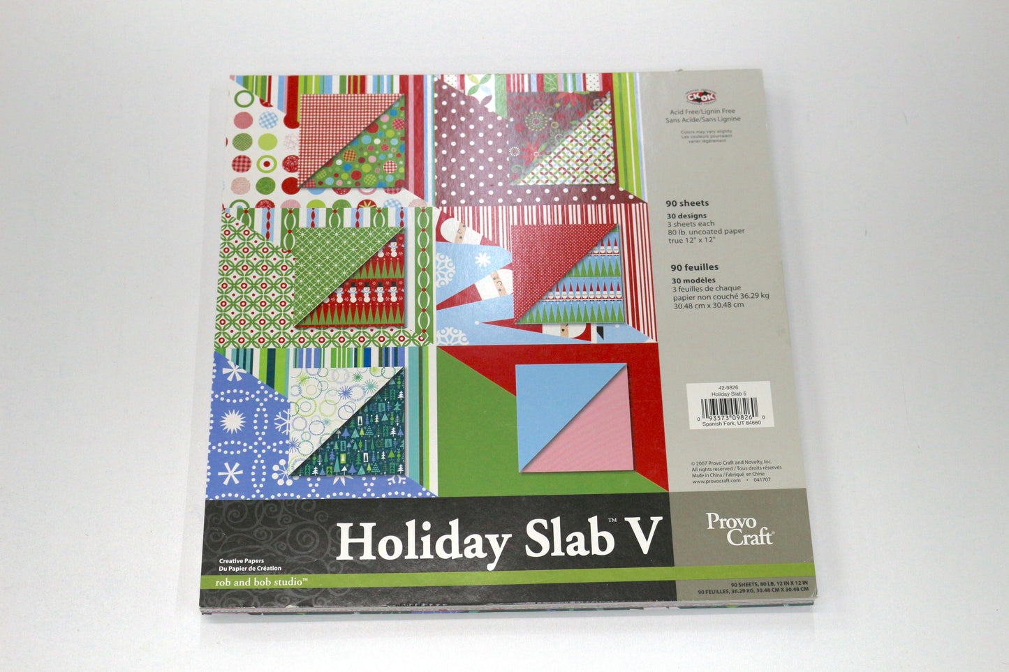 12" x 12" Debbie Mumm OR Holiday Slab