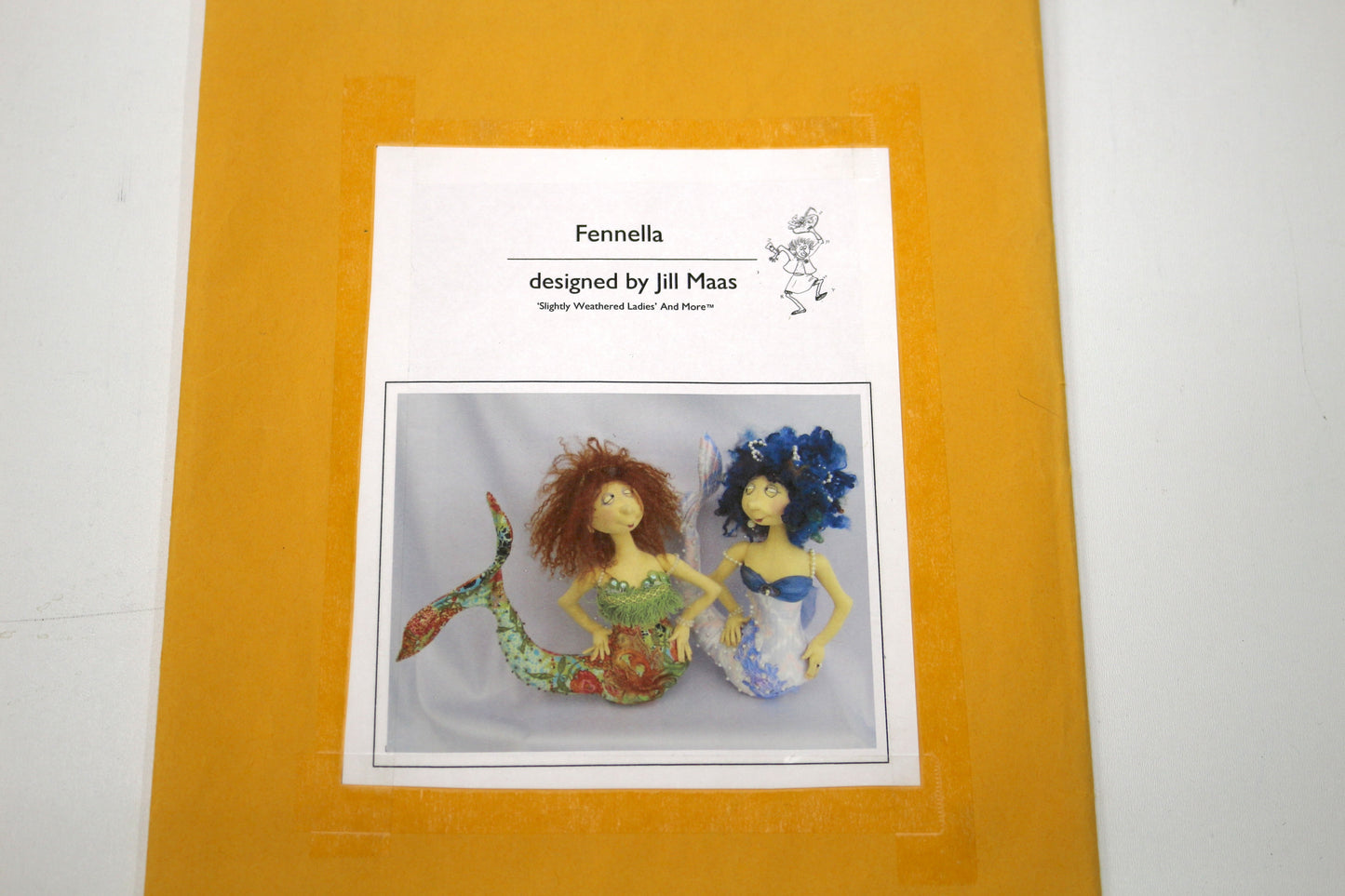 Fennella Doll Sewing Pattern By Jill Maas