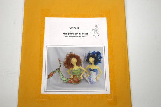 Fennella Doll Sewing Pattern By Jill Maas
