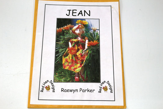 Jean Doll Sewing Pattern by Raewyn Parker