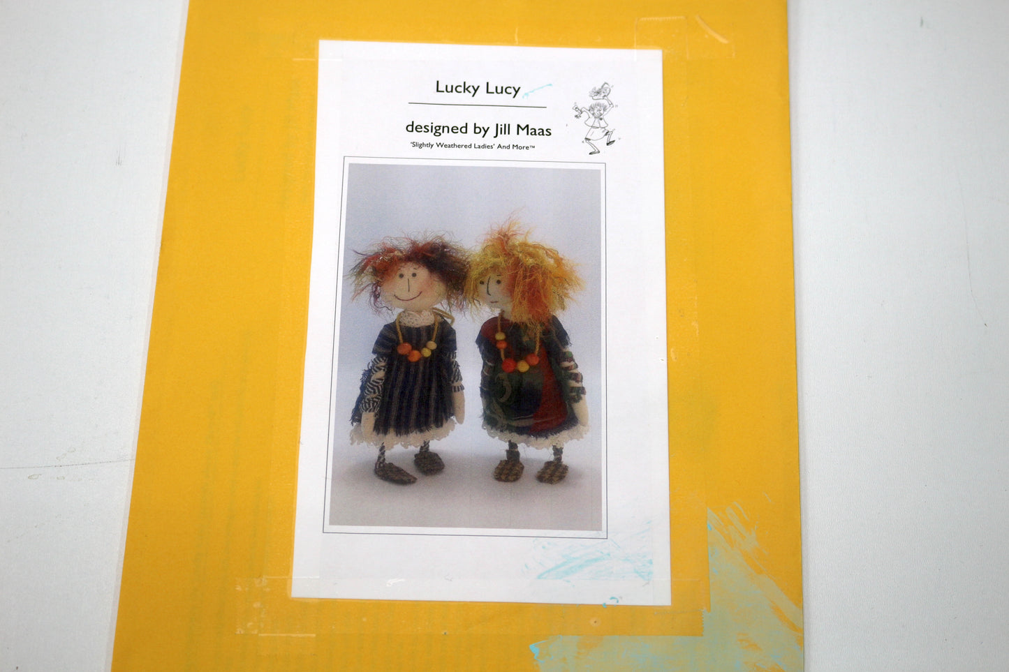 Lucky Lucy Sewing Doll Pattern by Jill Maas