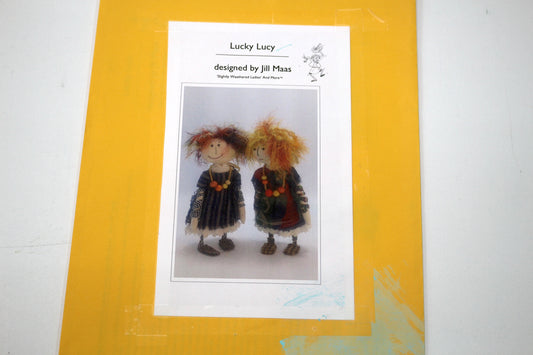 Lucky Lucy Sewing Doll Pattern by Jill Maas