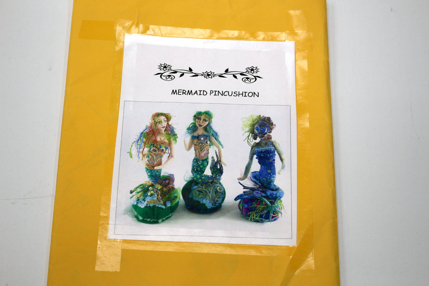 Mermaid Pin Cushion Sewing Pattern