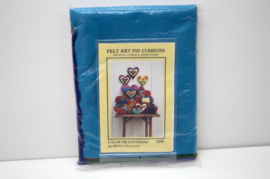 Color Me Patterns Felt Art Pin Cushion Kit