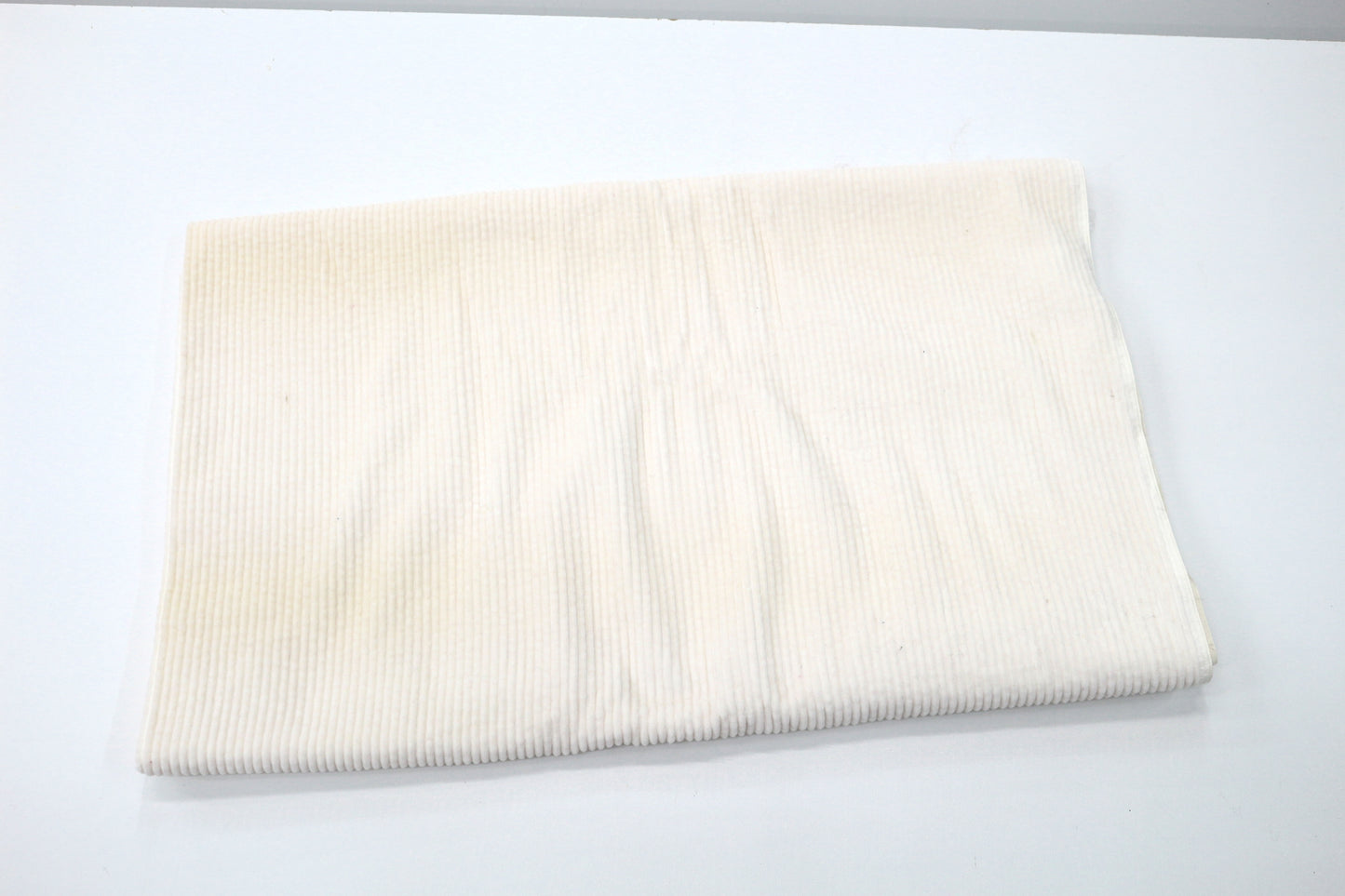 Cream Corduroy - Sunstained Fabric -  44" x 1.5 yds