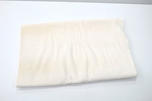 Cream Corduroy - Sunstained Fabric -  44" x 1.5 yds