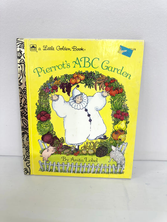 Little Golden Book — Pierrot's ABC Garden - Vintage Charm for Reading, Collecting & Crafting